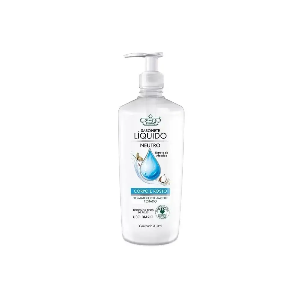 Sabonete Líquido Flores e Vegetais Neutro 310ml