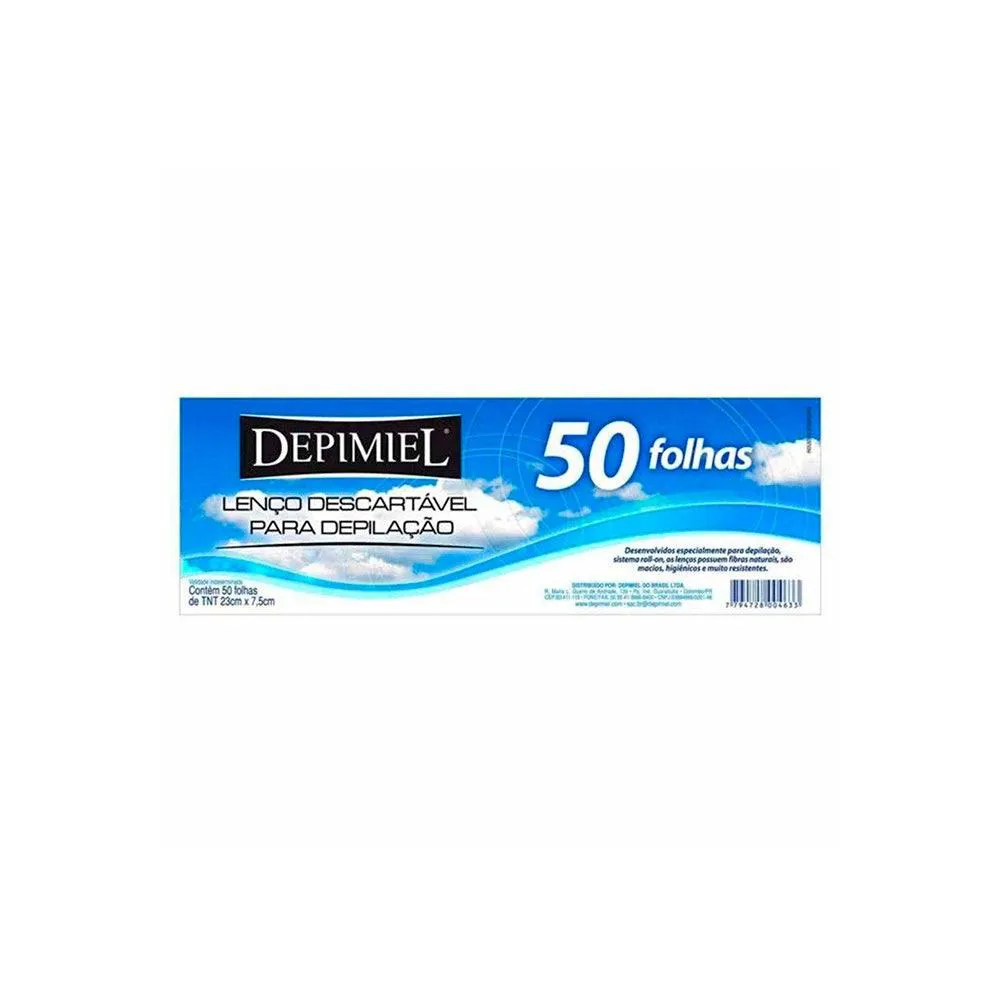 Papel Depilatório Depimiel 50fls
