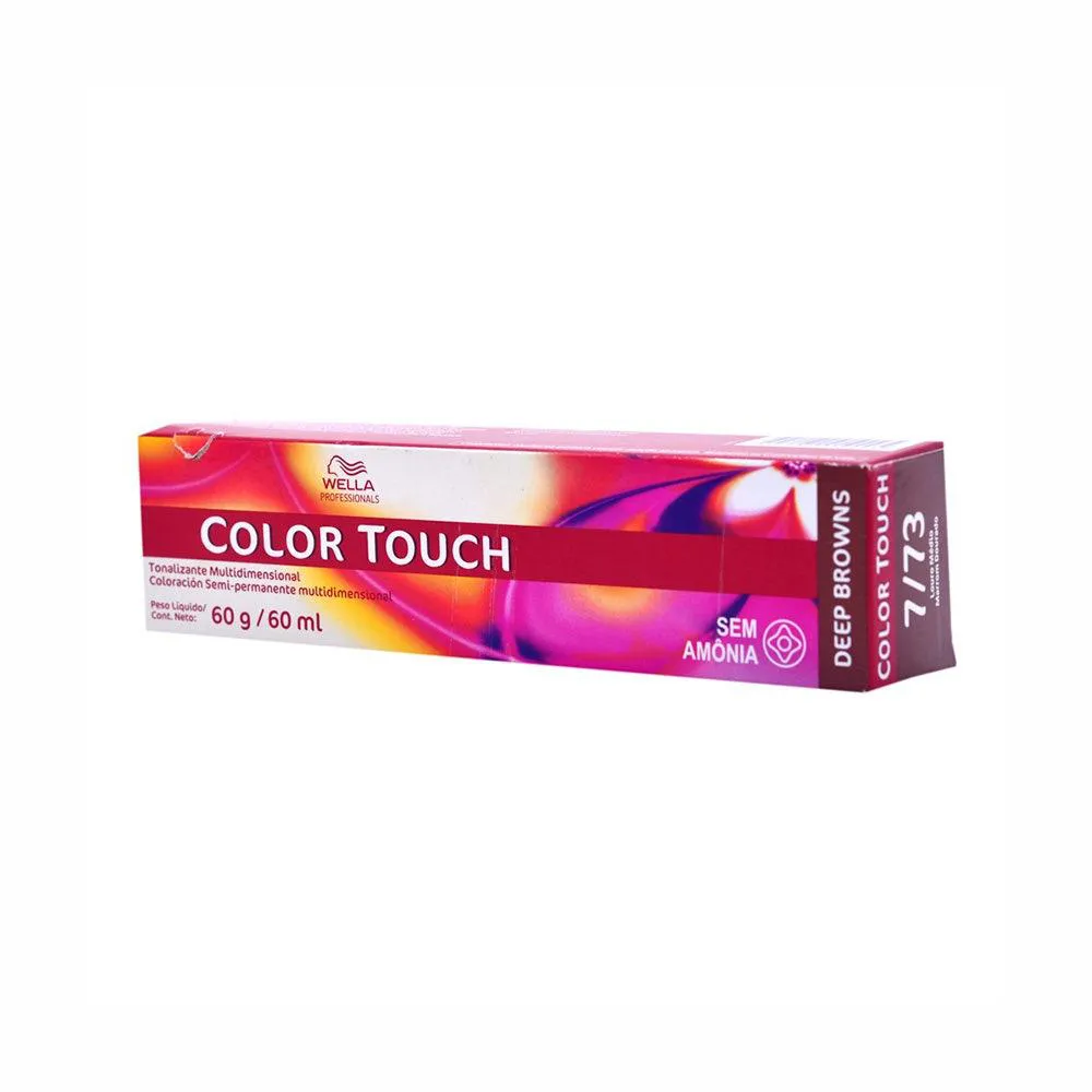 Tonalizante Color Touch 7.73 Louro Médio Marrom Dourado