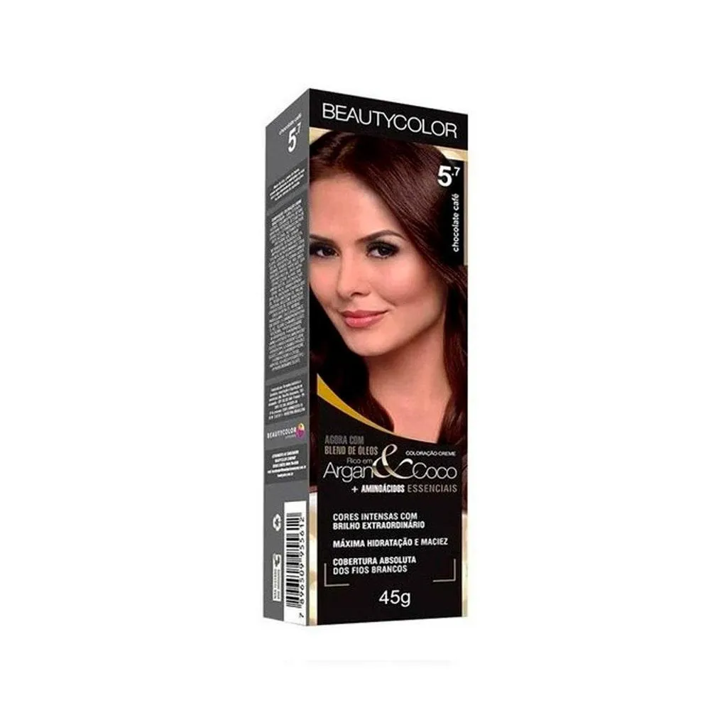 Tintura Beauty Color 5.7 Chocolate Café