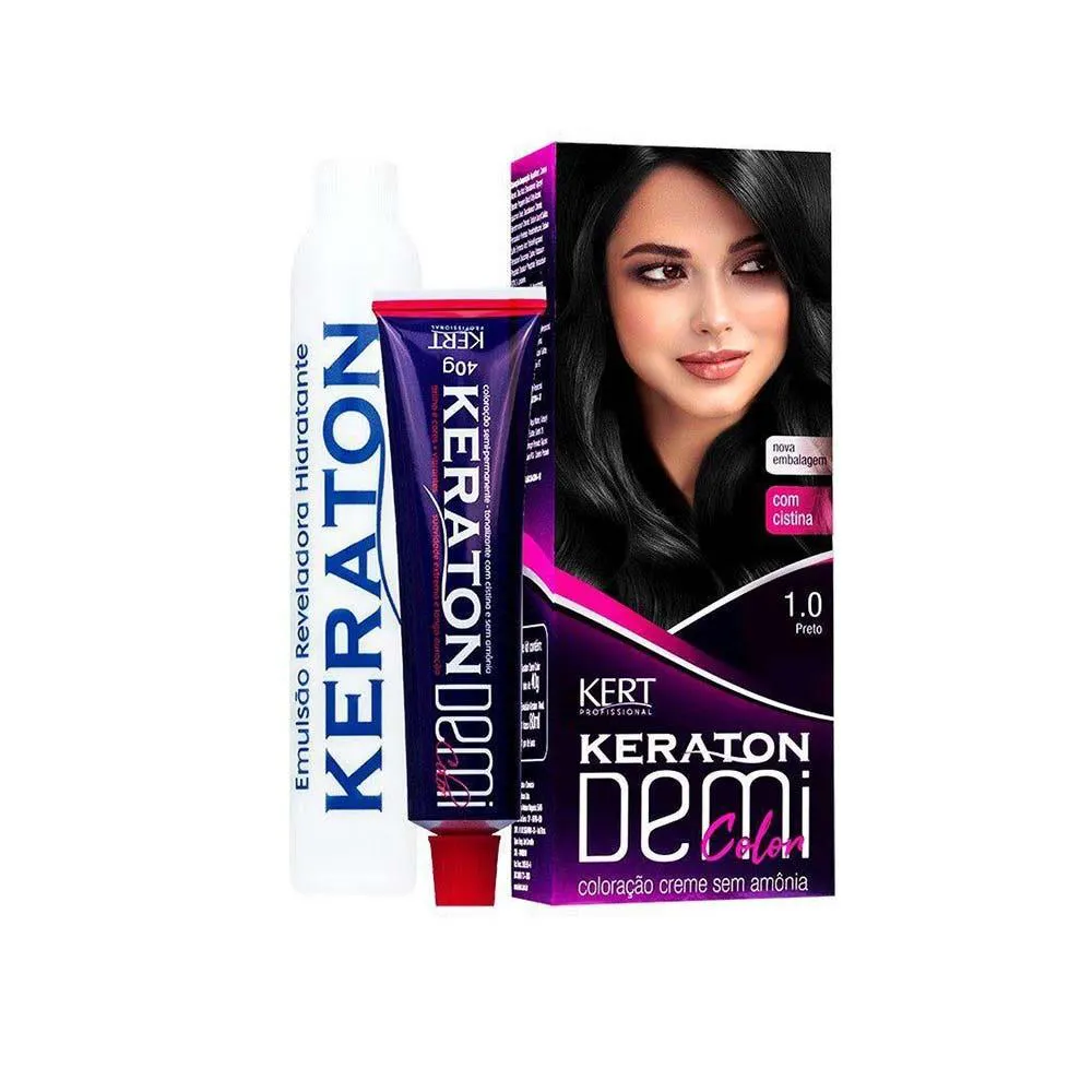 Tonalizante Demi Color 1.0 Preto