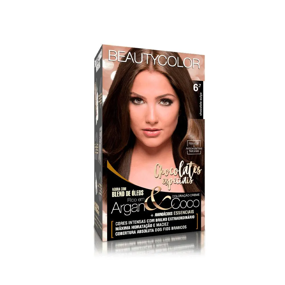Tintura Beauty Color Kit 6.7 Chocolate Suíço