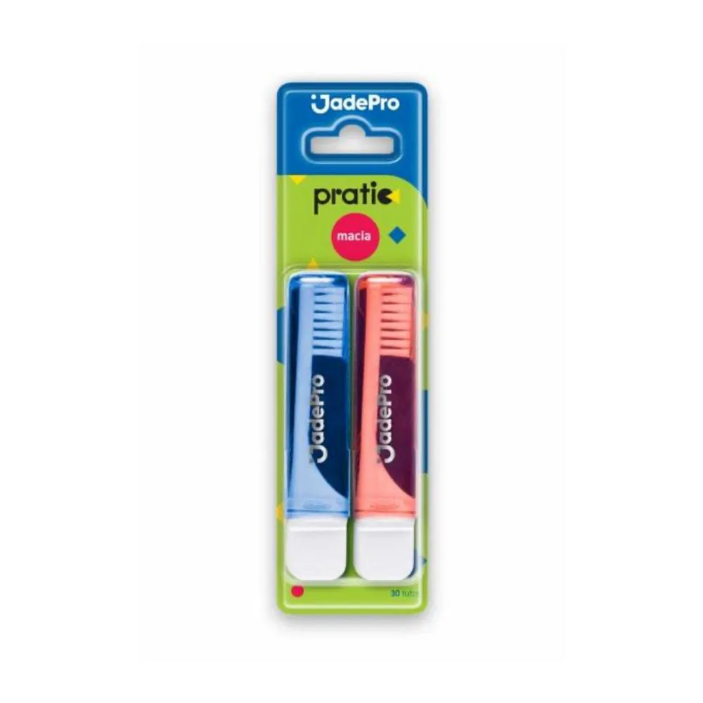 Escova Dental Jadefrog Prático Viagem Macia C/2un
