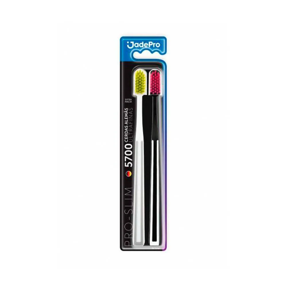 Escova Dental Jadefrog Pro Slim C/2un