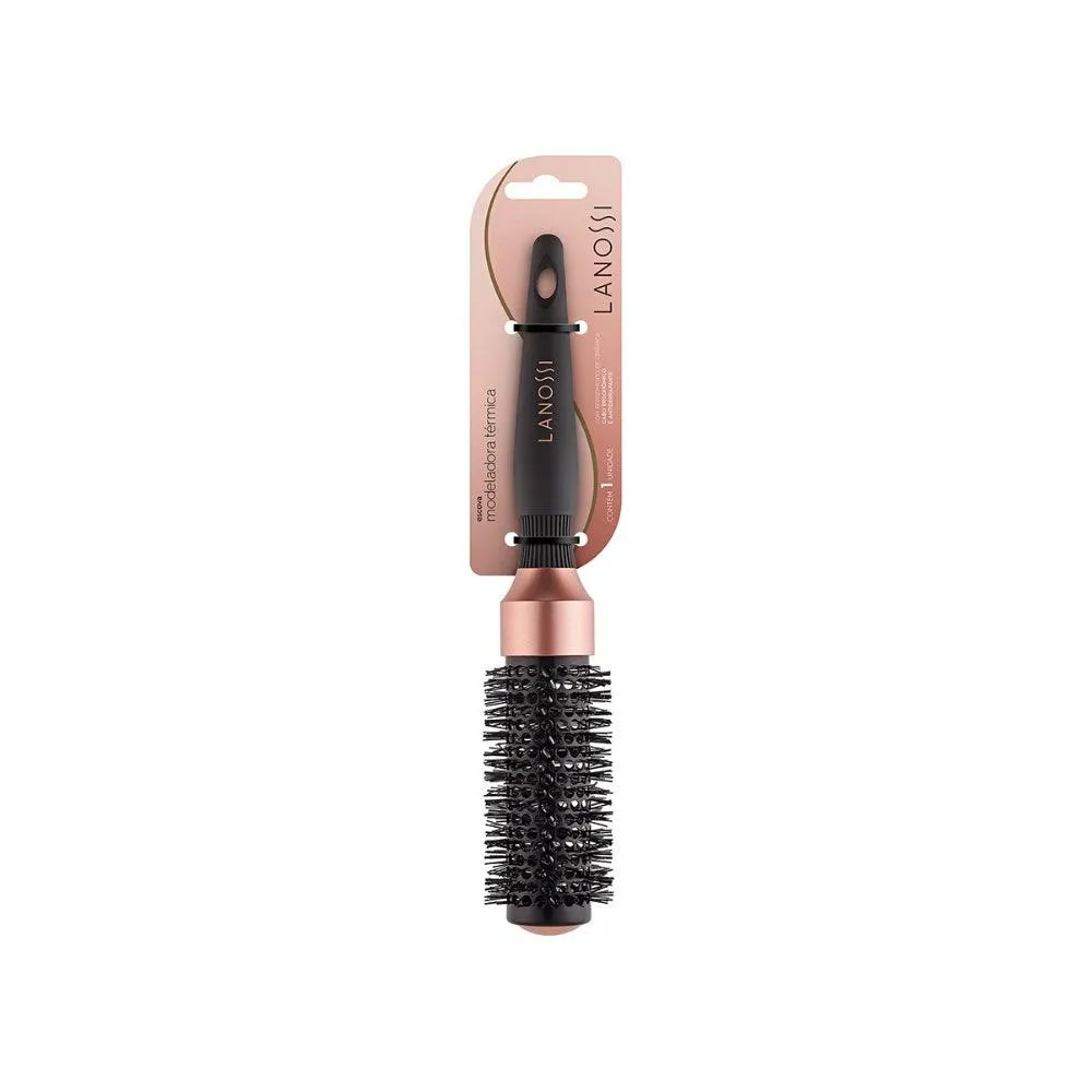Escova de Cabelo Lanossi Cerâmica Bronzer 33mm
