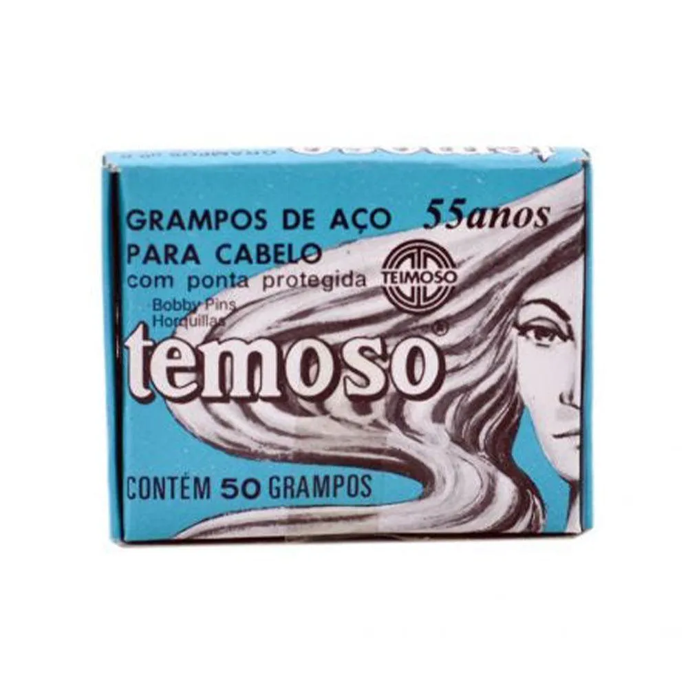 Grampos de Cabelo Teimoso Nº5 Loiro C/50un