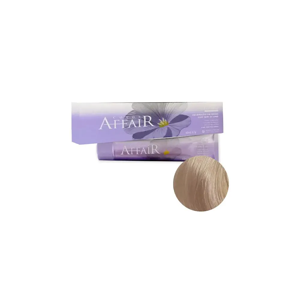 Tintura Color Affair 12.89 Louro Irisado Perola Especial