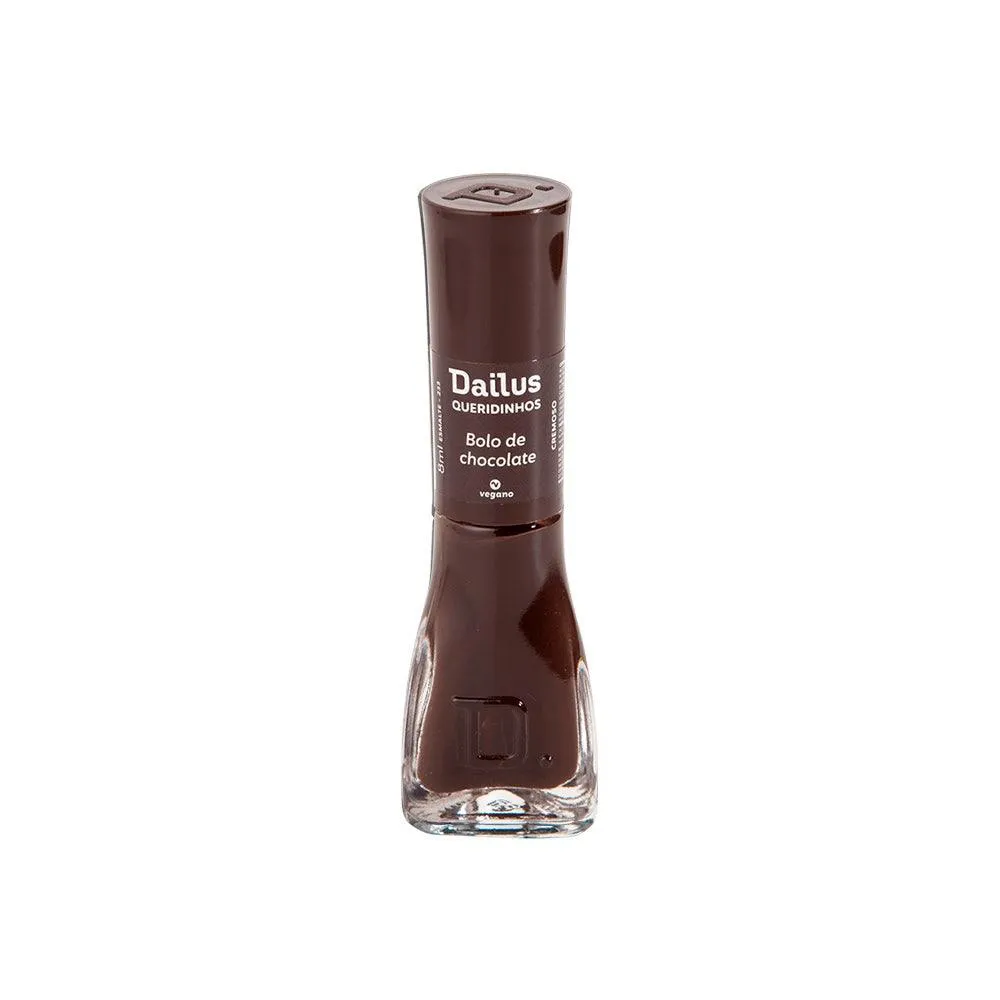 Esmalte Dailus Cremoso Queridinhos Bolo de Chocolate