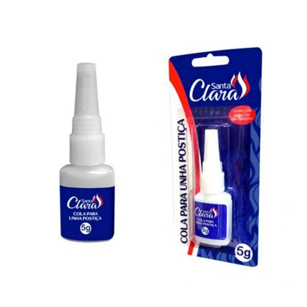 Cola para Unhas Postiças Santa Clara 5g