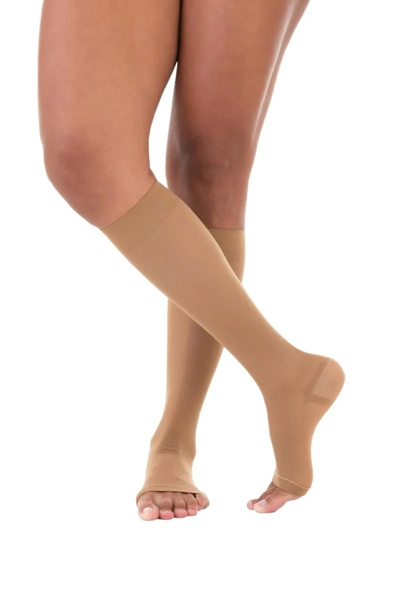 Meia Panturrilha Ad 20-30 Comfortline Aberta Cotton Venosan Xxg