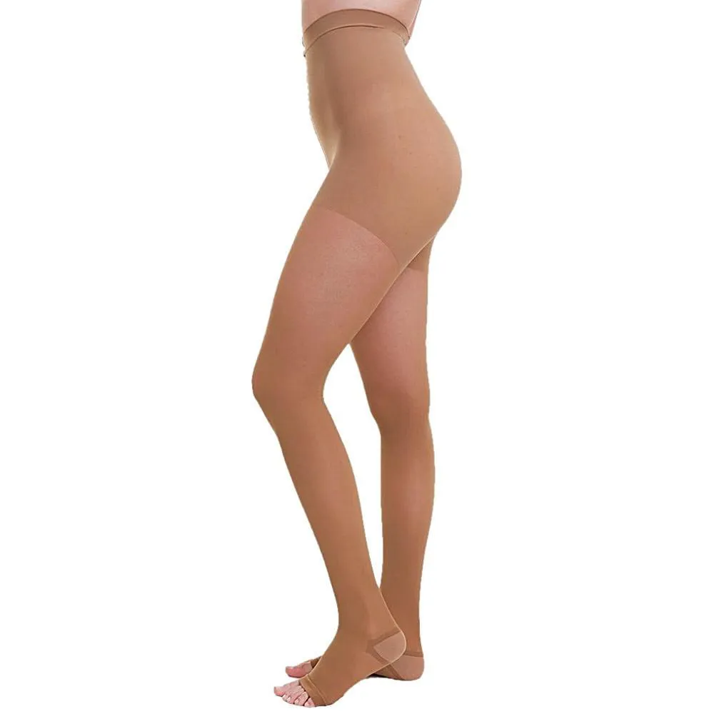 Meia-calça Venosan 6000 20-30mmhg Aberta Bronze G