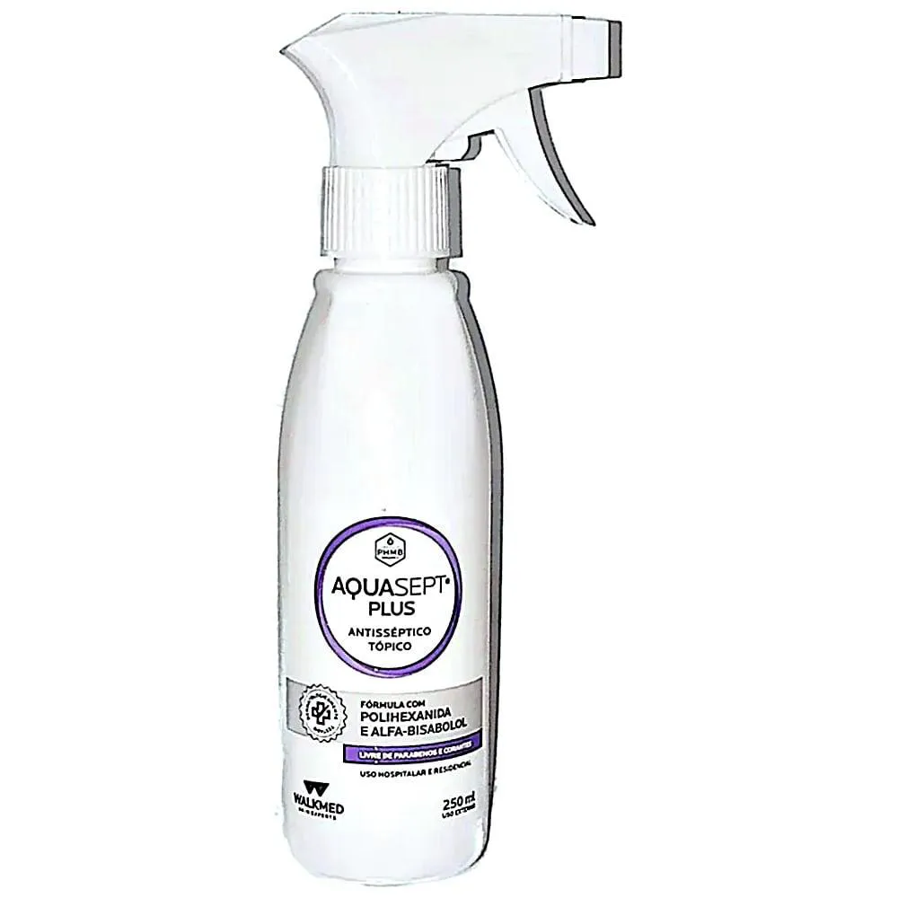 Aquasept Plus Antisséptico Tópico Spray 250ml - Unidade