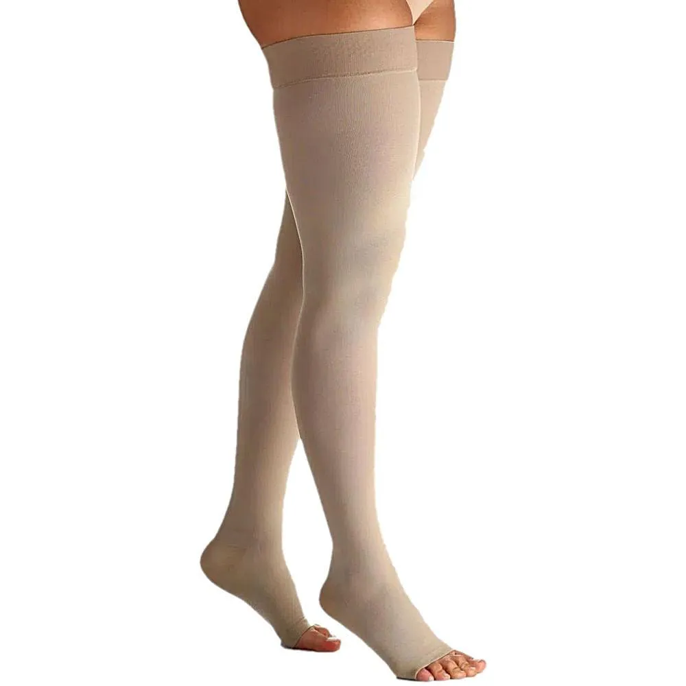 Meia 7/8 Select Comfort Premium 30-40mmhg Aberta Natural G2