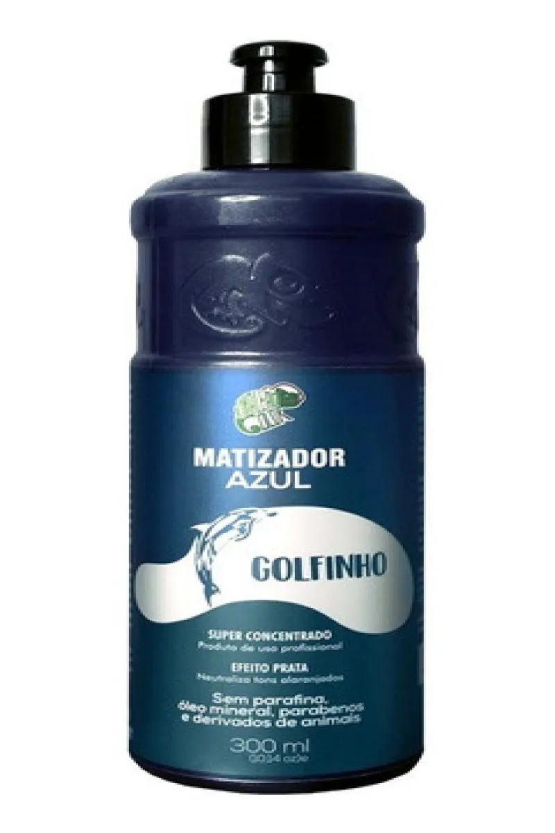 Matizador Azul Golfinho Efeito Prata Kamaleão Color 300ml