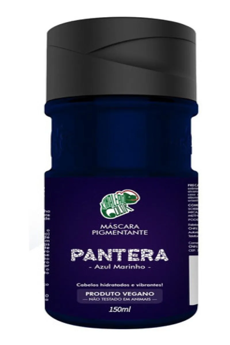 Máscara Tonalizante Pantera Azul Marinho Kamaleão 150ml