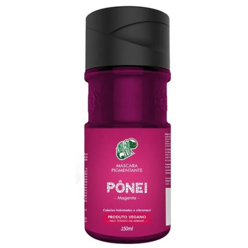 Máscara Tonalizante Pônei Kamaleão Color Magenta 150ml