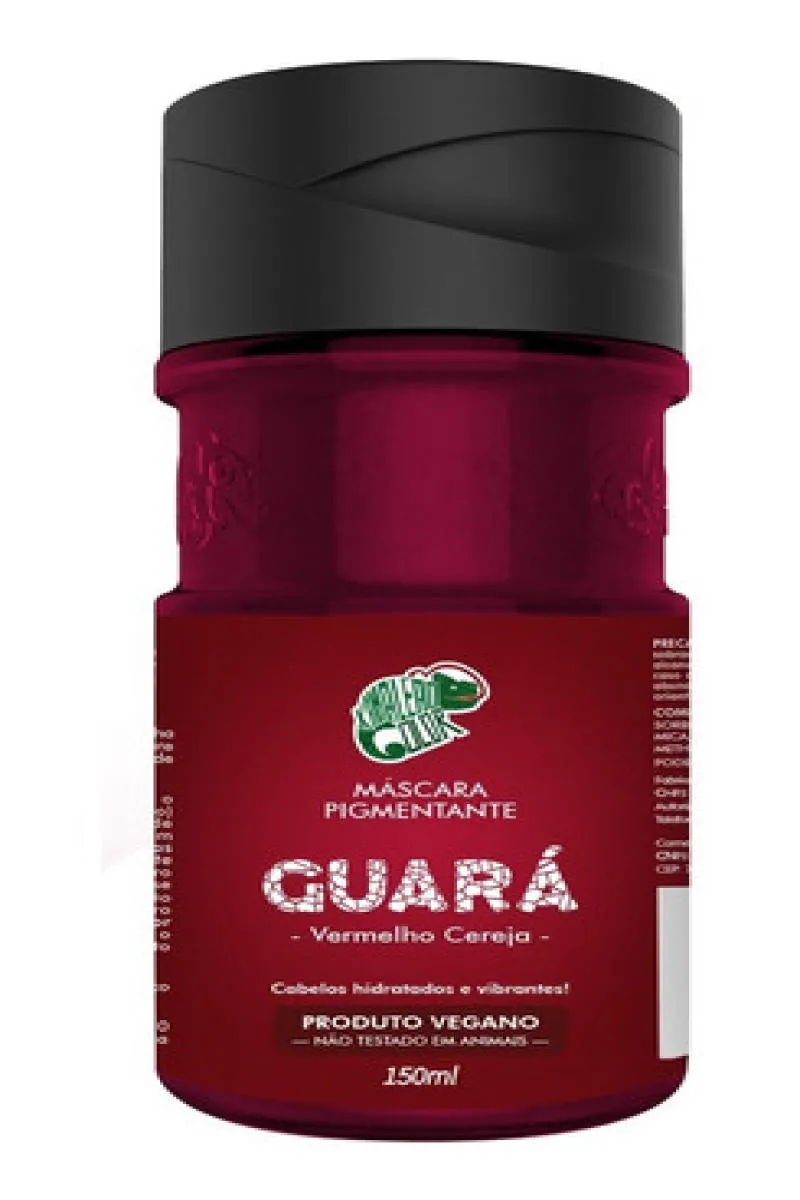 Máscara Tonalizante Guará Kamaleão Vermelho Cereja 150ml
