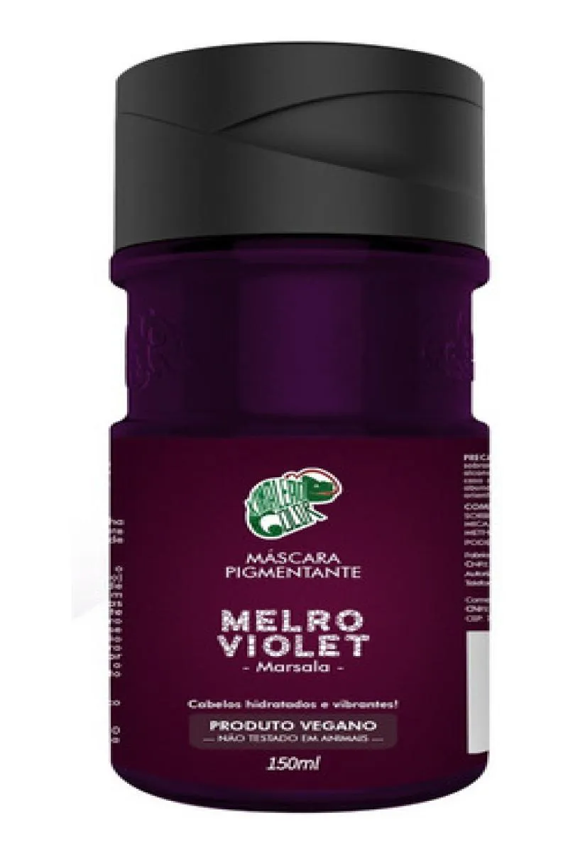 Máscara Tonalizante Melro Violet Kamaleão Color Marsala 150ml