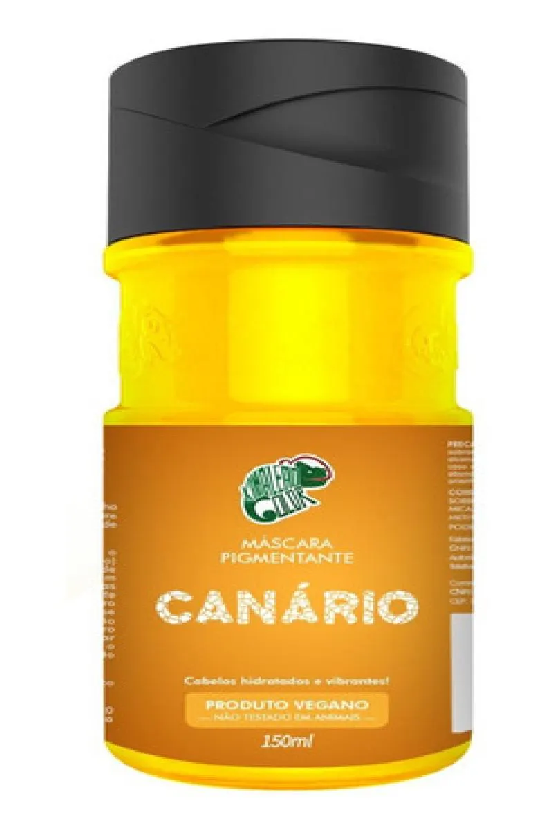 Máscara Tonalizante Canário Kamaleão Color Amarelo 150ml