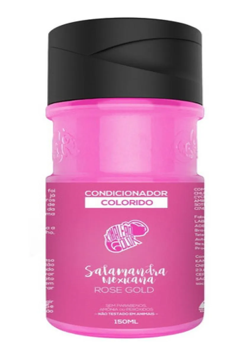 Condicionador Colorido Salamandra Rose Gold Kamaleão Color 150ml