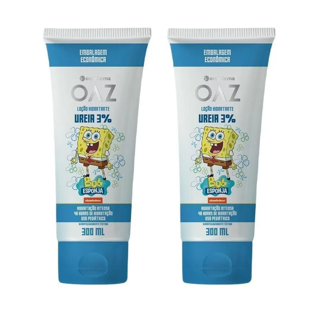 Kit com 2 Loção Hidratante Ureia 3% Oaz 300ml – Eurofarma