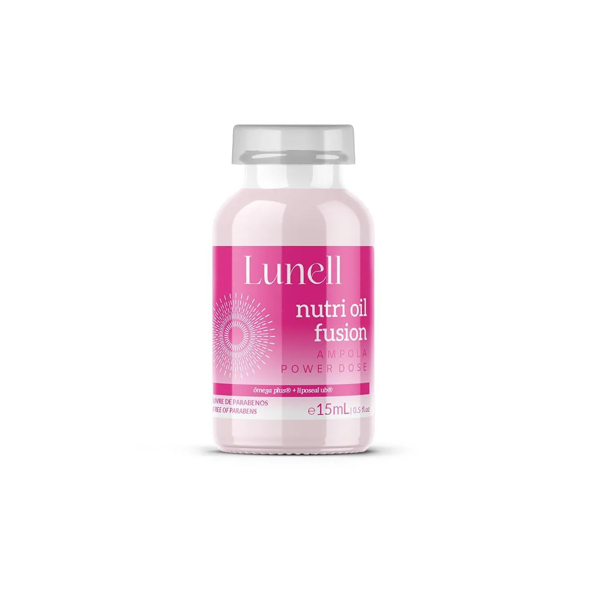 Ampola Power Dose Lunell Nutri Oil Fusion 15ml