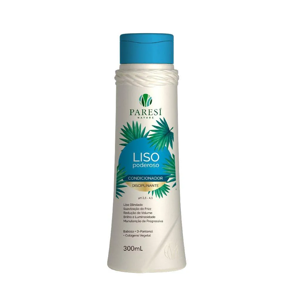 Shampoo Disciplinante Liso Poderoso 400ml Paresí Nature