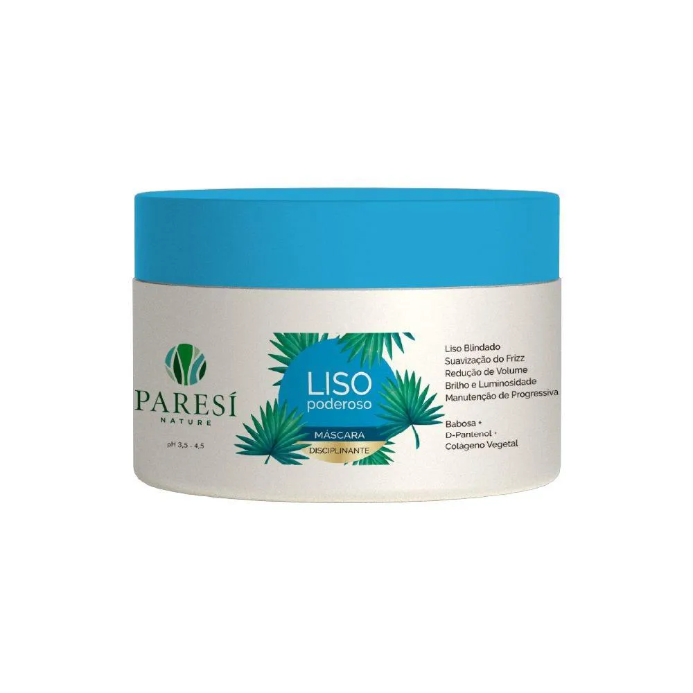 Mascara Disciplinante Liso Poderoso 300g Paresí Nature
