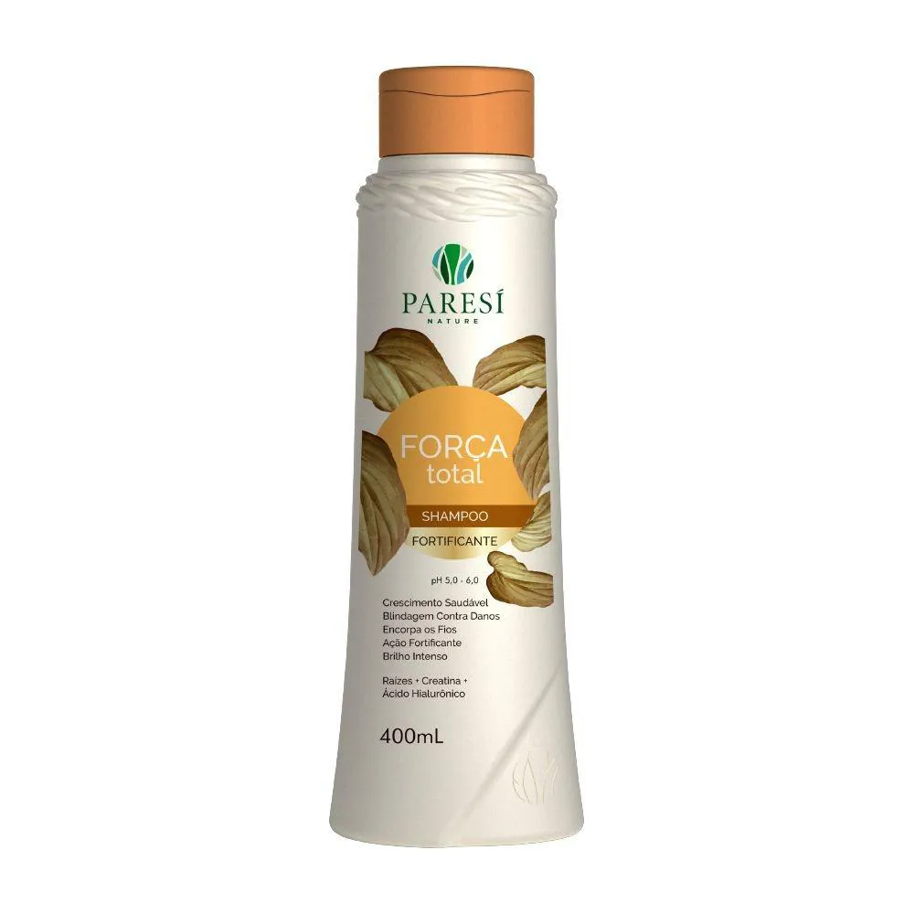 Shampoo Fortificante Força Total 400ml Paresí Nature