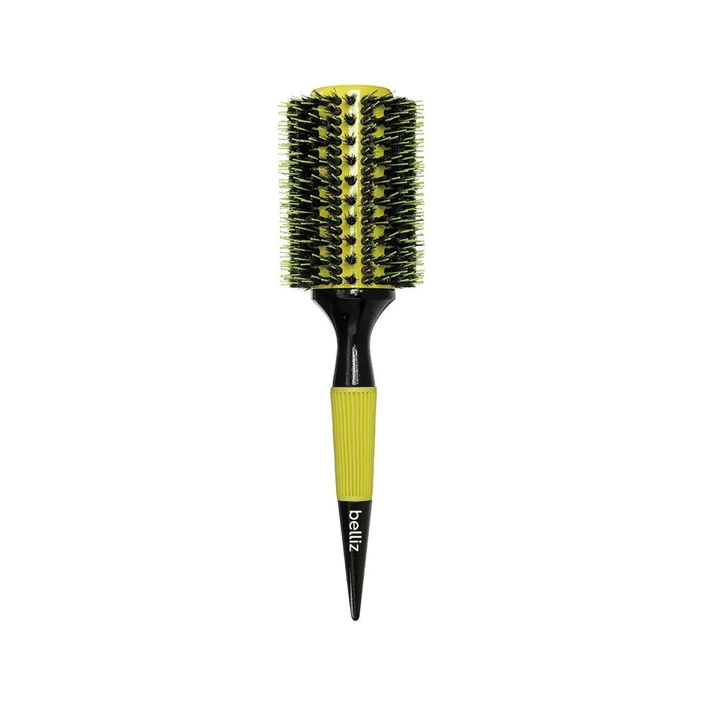 Escova de Madeira Premium Color Cerâmica 43MM Belliz - 483