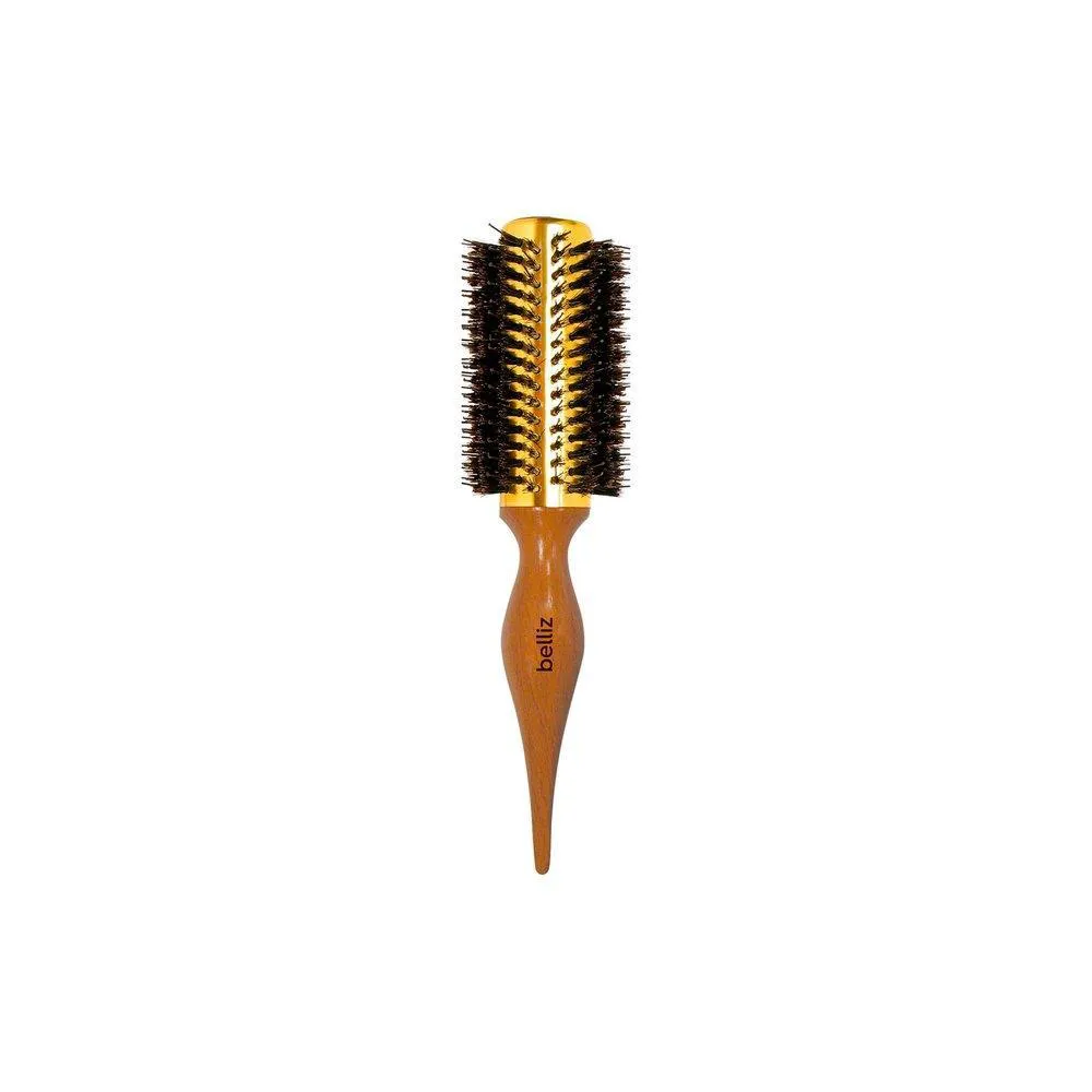 ESCOVA DE MADEIRA BELLIZ METAL POINT 36MM - 418