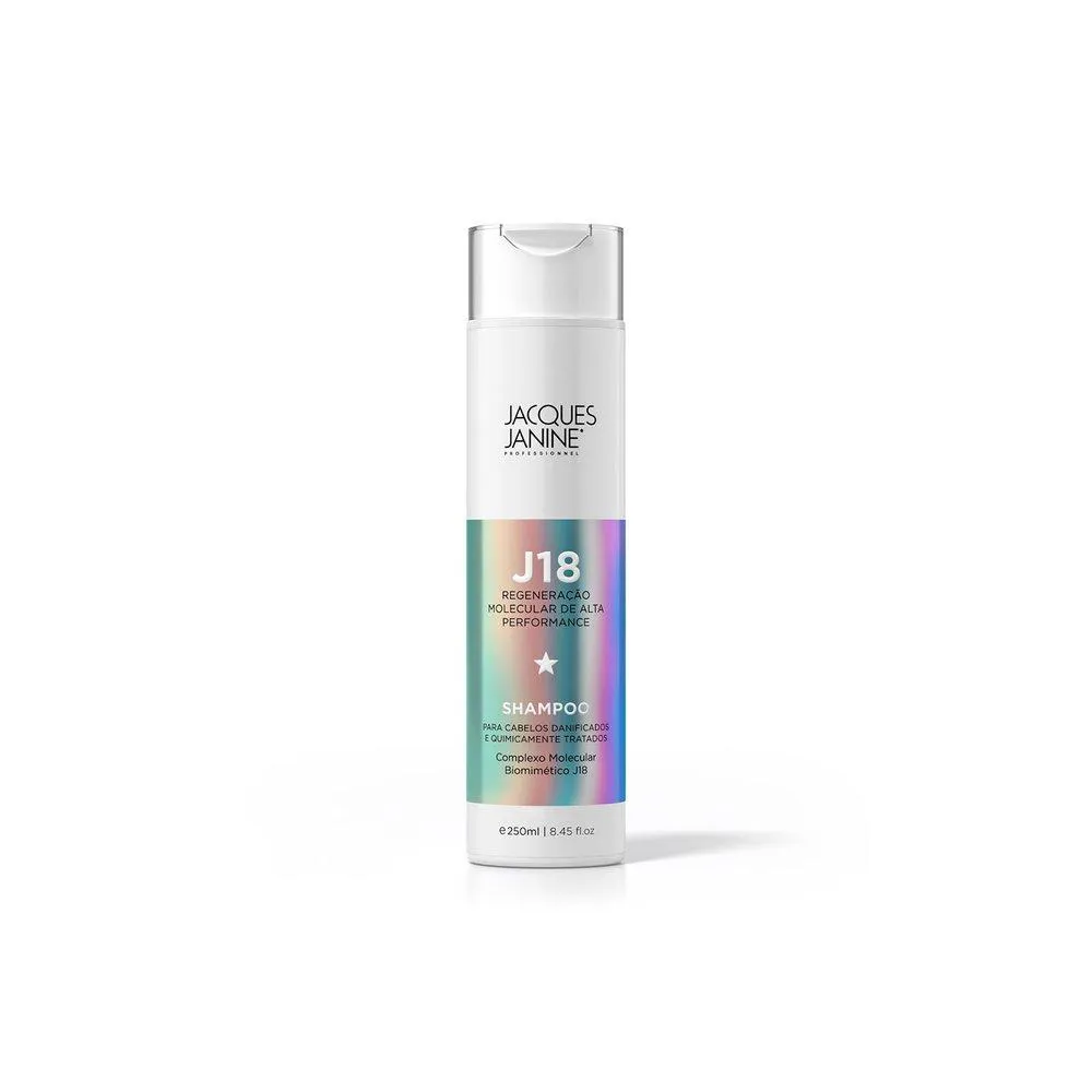 Shampoo Jacques Janine J18 Restauração da Força e Elasticidade 240ml