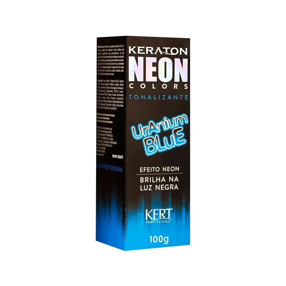 TONALIZANTE KERATON HARD COLOR NEON URANIUM - 100G
