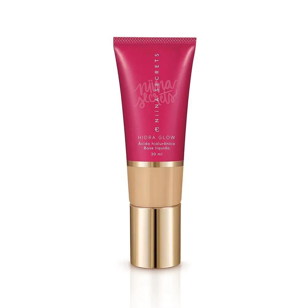 Base Líquida Niina Secrets Hidra Glow Cor 25 30ml