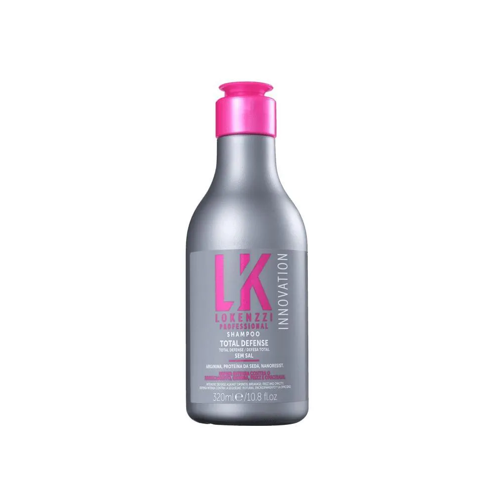Shampoo Lokenzzi Total Defense - 320ML