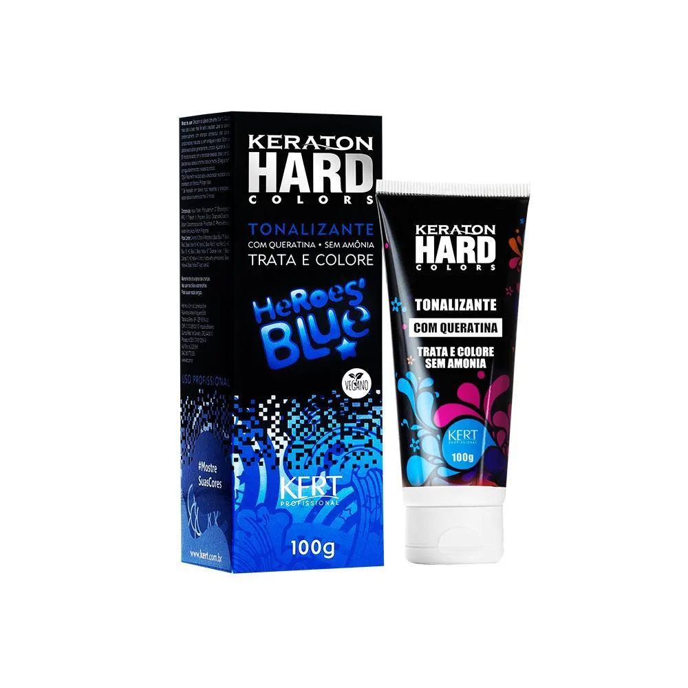 TONALIZANTE KERATON HARD COLOR HEROES` BLUE - 100G