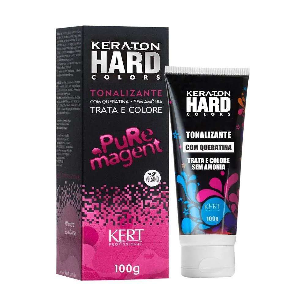 Tonalizante Keraton Hard Color Pure Magenta - 100G