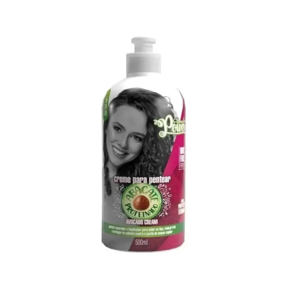 Creme para Pentear Beauty Color Abacate Avocado Cream Soul Power 500ml