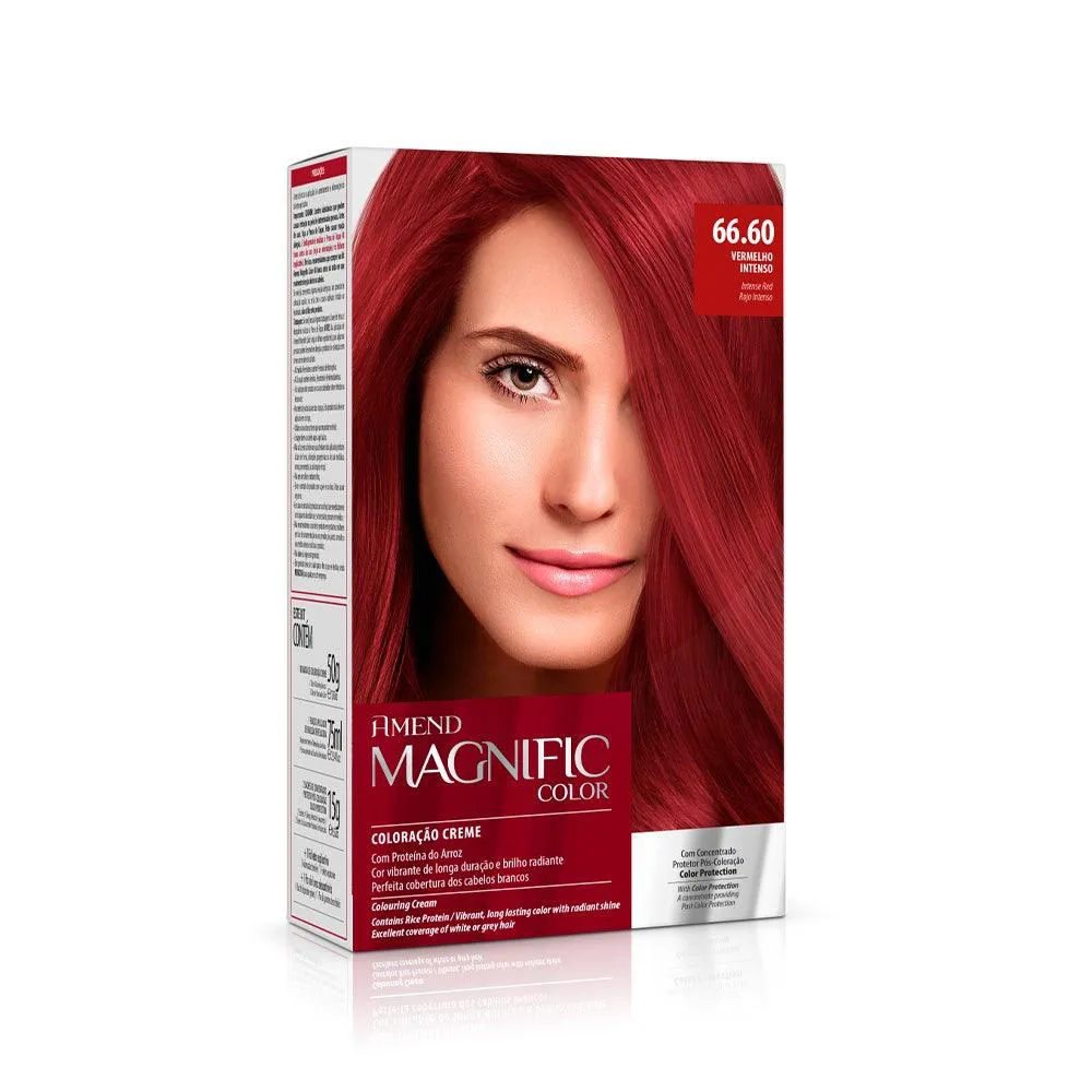 Tintura Amend Magnific Color 66.60 Vermelho Intenso