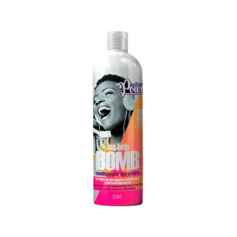 Condicionador Anticaspa Soul Power Big Help Bomb Fortalecedor 315ml