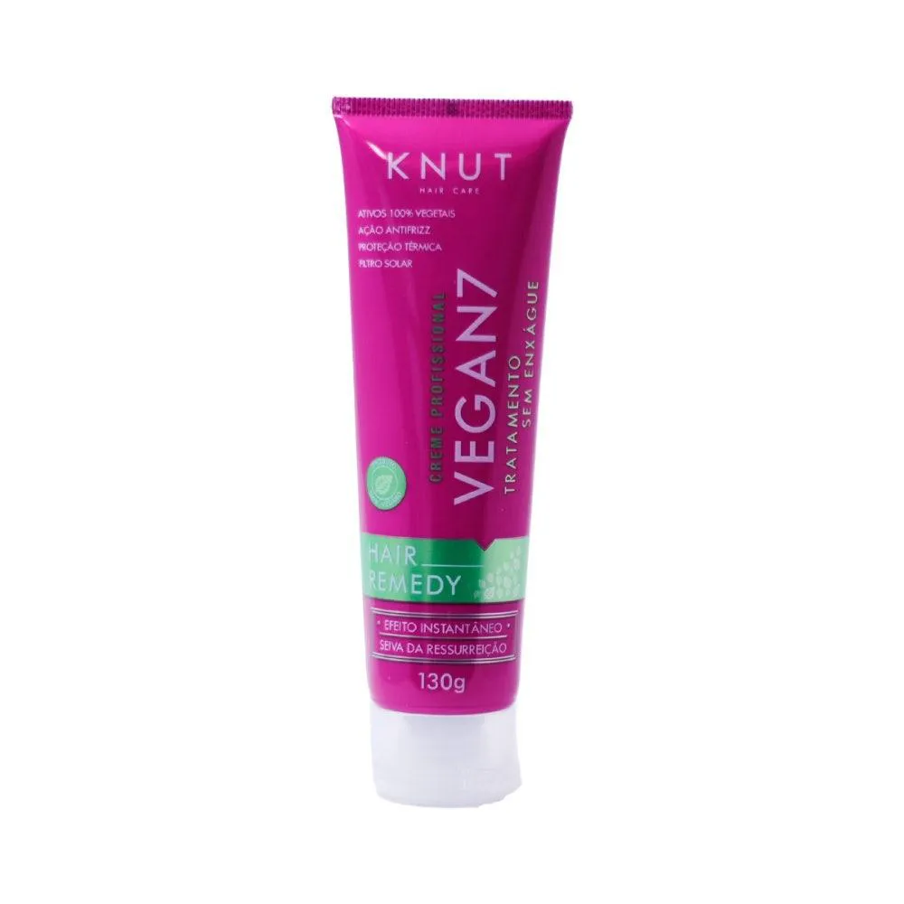 Creme Tratamento Capilar Hair Remedy Vegan 7 Knut 130gr