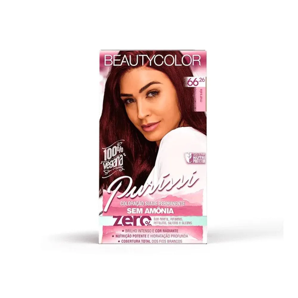 Tintura Tonalizante Beauty Color 66.26 Marsala