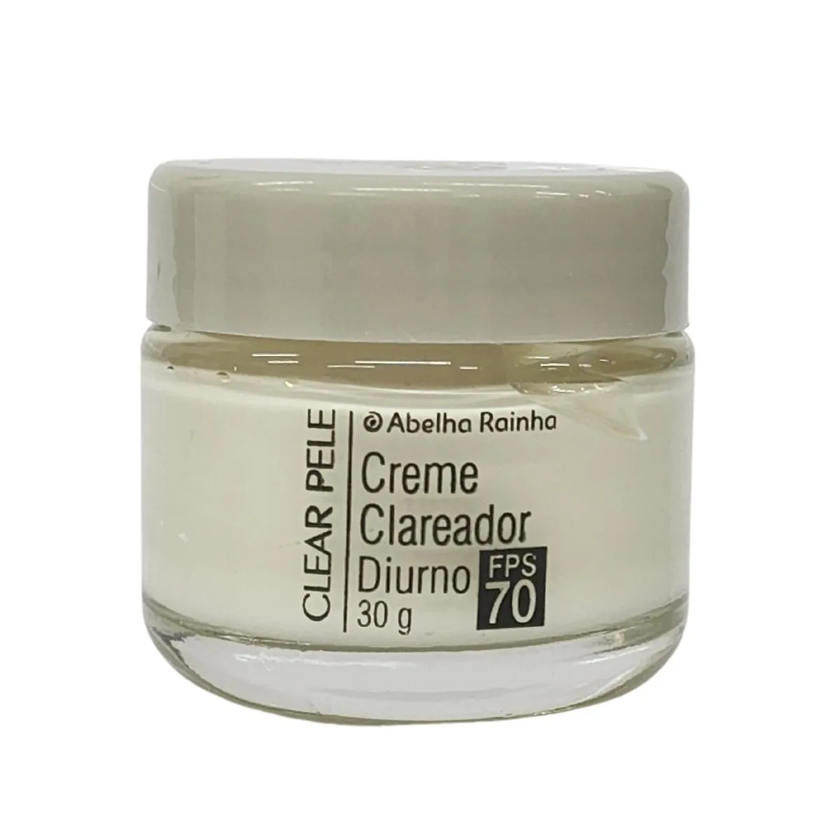 Creme Facial Clareador Diurno Fps 70 Clear Pele Abelha Rainha 30G