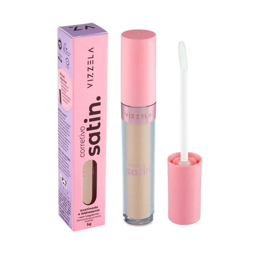 Corretivo Líquido Vizzela Satin Cor 05 5gr