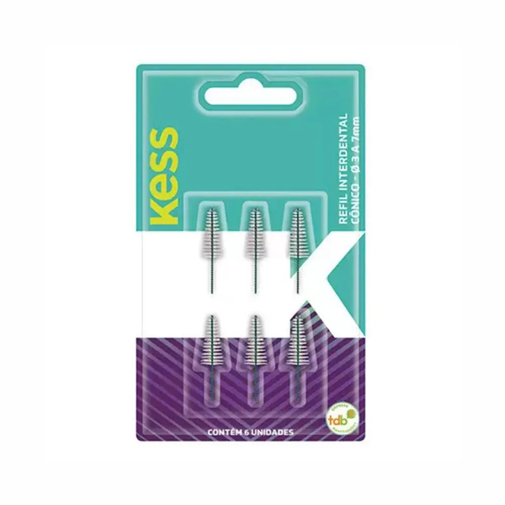 Escova Interdental Kess Cilindrico com Refil