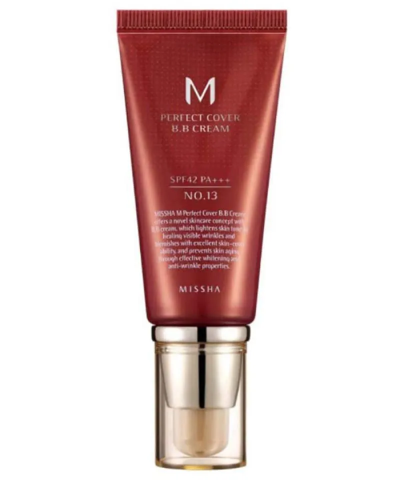 Bb Cream Missha Perfect Cover Base Fps42 50ml No 13