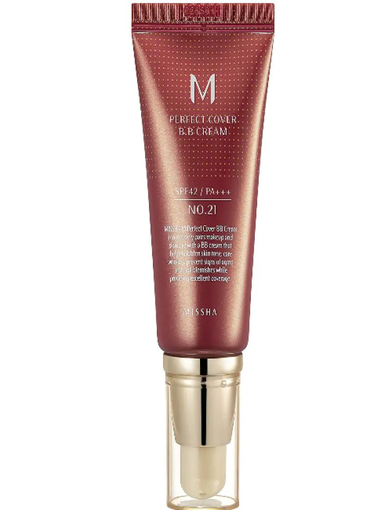 Bb Cream Missha Perfect Cover Base Fps42 50ml No 21