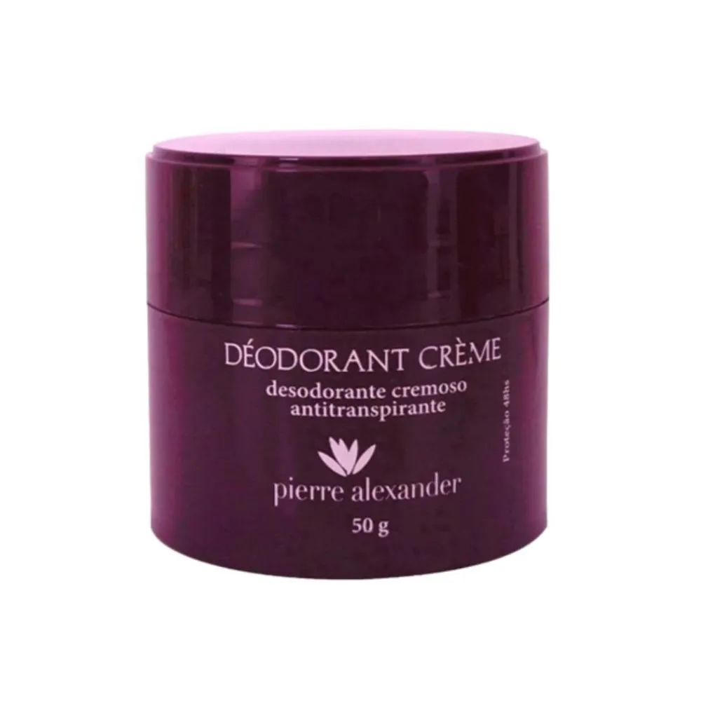 Desodorante Antitranspirante Creme Pierre Alexander 50g