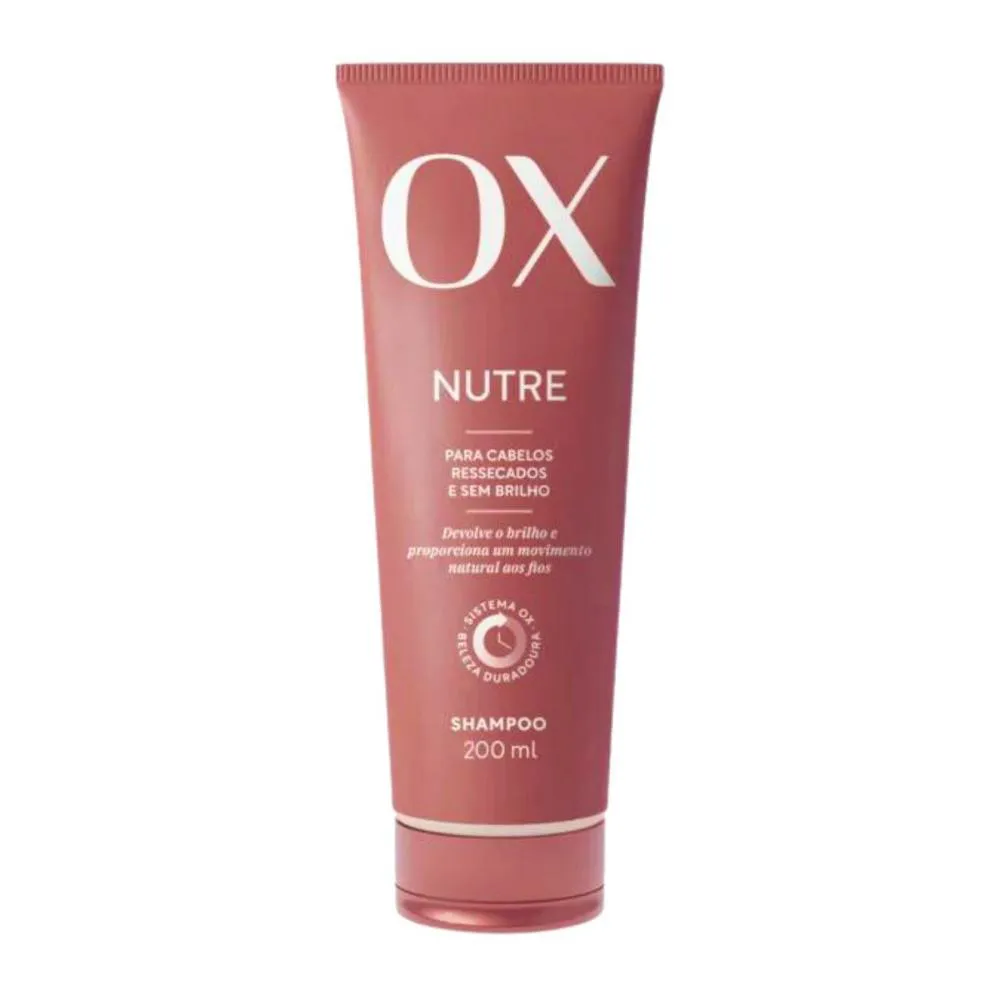 Shampoo Ox Nutre Brilho 200ml