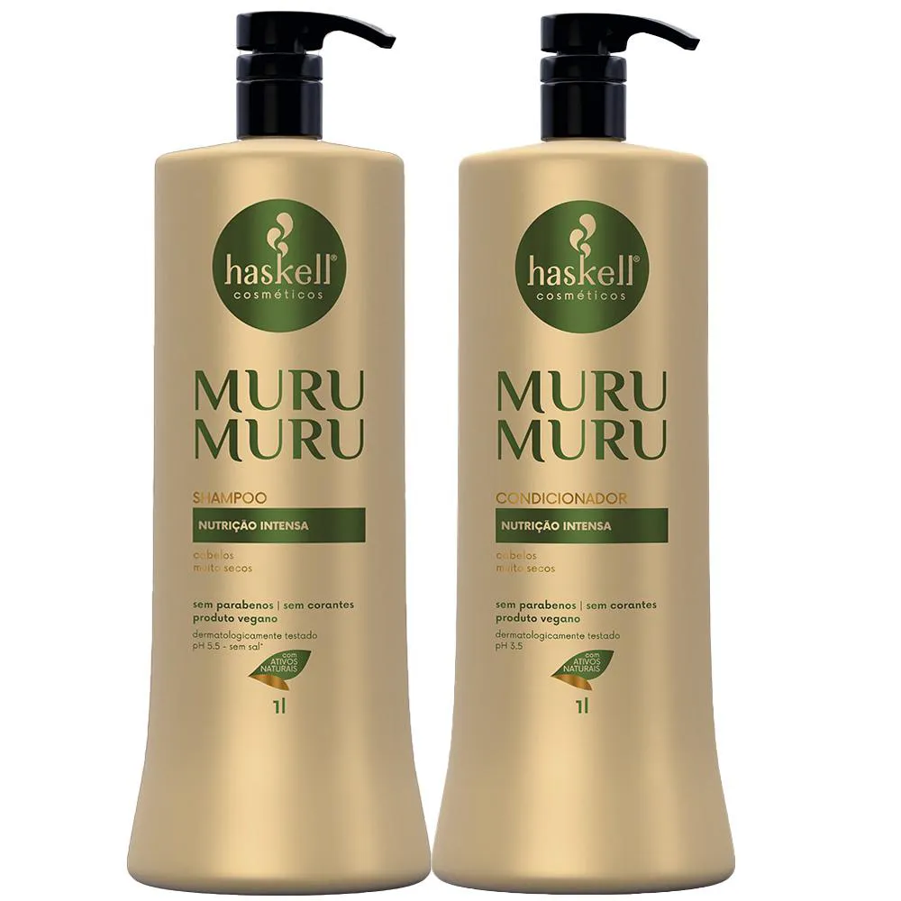 Kit Murumurú Haskell Shampoo+ Condicionador 1l